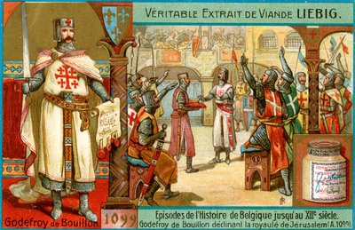 Epizódok Belgium történetében a 13. századig: Godfrey of Bouillon, 1900 alkotó: Unbekannt