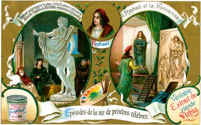 Híres festők életének epizódjai: Raphael, 1900 alkotó: Unbekannt