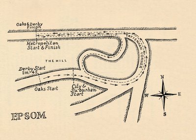 Epsom versenypálya, 1940 alkotó: Unbekannt