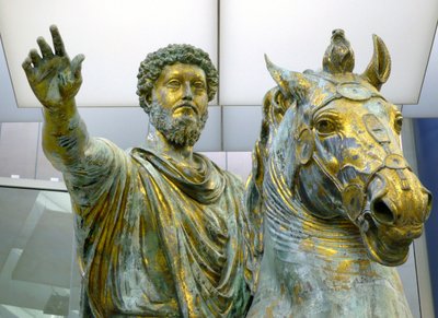 Marcus Aurelius lovas szobra, 161-180 alkotó: Unbekannt