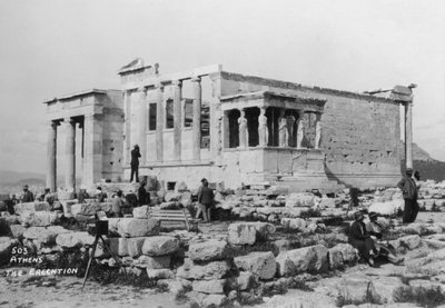 Erechtheion, Athén, Görögország, 1920-c1930-as évek alkotó: Unbekannt