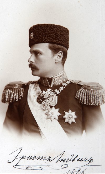 I. Ernest Lajos, Hesse és Rajna nagyhercege, 1896. alkotó: Unbekannt