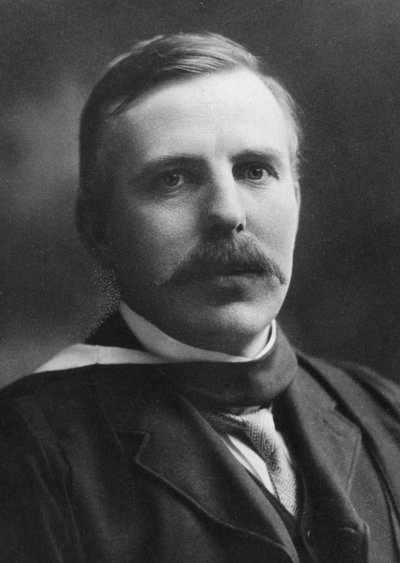 Ernest Rutherford 1871-1937, Nobel-díjas atomfizikus, 1908 alkotó: Unbekannt