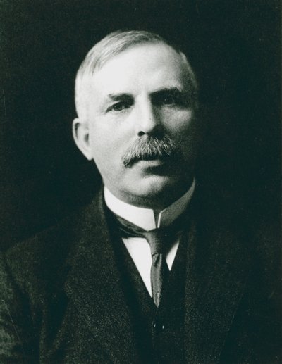 Ernest Rutherford 1871-1937, Nobel-díjas atomfizikus, 1908 alkotó: Unbekannt