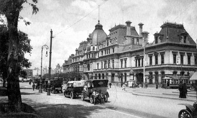Constitution Station, Buenos Aires, Argentína, 1920-as évek alkotó: Unbekannt