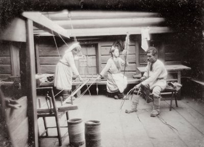 A mari nép mindennapi élete, Oroszország, 1880-c1890-es évek alkotó: Unbekannt