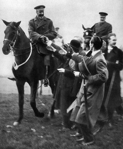 Volt szolgálatosok és a király, 20 000 ezüstjelvényes áttekintése a londoni Hyde Parkban, 1935 alkotó: Unbekannt