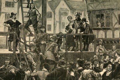 Tomkins és Challoner kivégzése, 1897. alkotó: Unbekannt