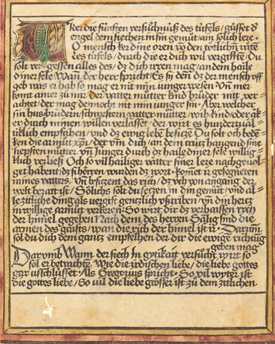 Buzdítás a kapzsiság ellen c. 14701475. alkotó: Unbekannt