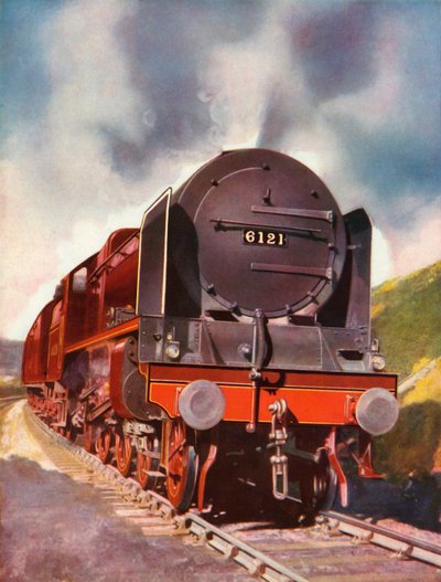 A Royal Scot 4-6-0 osztályú expressz utasmozdony, 1935-36. alkotó: Unbekannt
