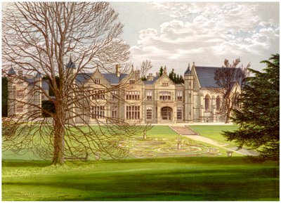 Exton House, Rutland, Gainsborough grófjának otthona, 1880 alkotó: Unbekannt