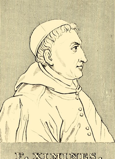 F. Ximines, 1436-1517, 1830. alkotó: Unbekannt