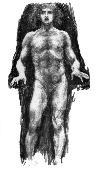 Fakszimile Hubert Herkomer vázlatkönyvéből, 1880-1882 alkotó: Unbekannt