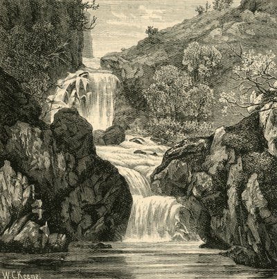 Fall in the Devils Glen, 1898. alkotó: Unbekannt