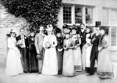 Családi fénykép, c1882 alkotó: Unbekannt