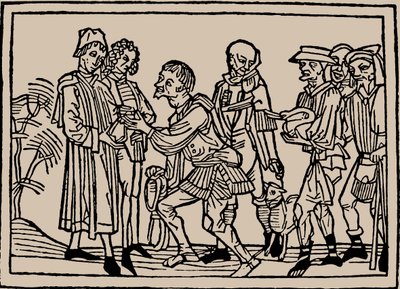 A földművesek adójuk kézbesítésekor a földesuraknak, 1479. alkotó: Unbekannt