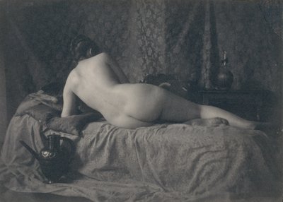 [Női akt hátulról], 1870-es évek. alkotó: Unbekannt
