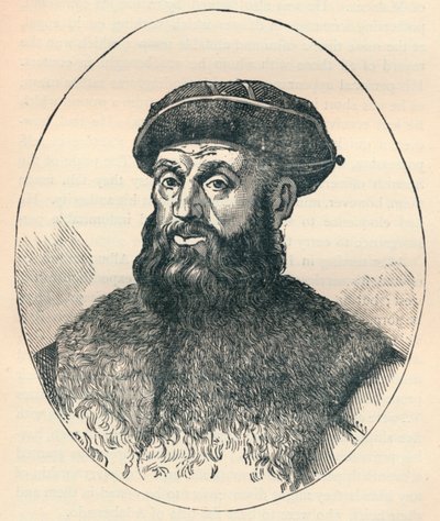 Ferdinand Magellan c1480-1521, portugál felfedező, 1904 alkotó: Unbekannt