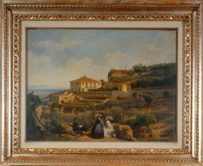 Fiesole, Villa Medici / Gem. 1869 alkotó: Unbekannt