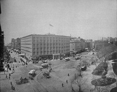 Fifth Avenue és Madison Square, New York, 1897. alkotó: Unbekannt