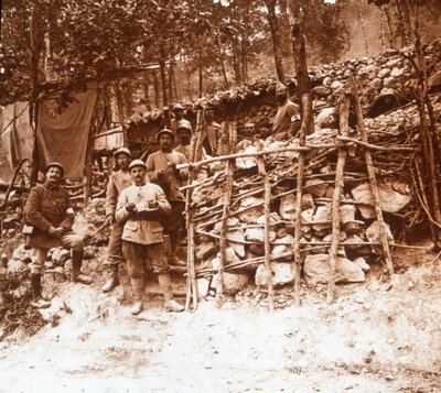 Elsősegély-szolgálat, Argonne, Észak-Franciaország, 1914-c1918 alkotó: Unbekannt