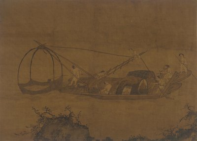 Hálót emelő halászok, Ming-dinasztia, XVI-XVII. alkotó: Unbekannt