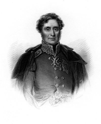 Fitzroy James Henry Somerset, Raglan 1. báró, angol katona, 1860 alkotó: Unbekannt
