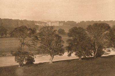 Floors kastély, a Tweed déli partjáról, 1902 alkotó: Unbekannt