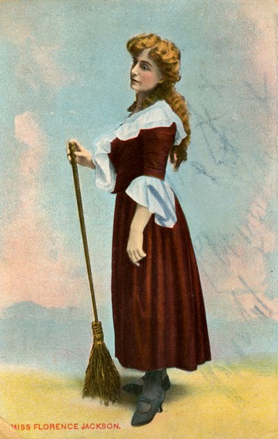 Florence Jackson brit színésznő, 1908 alkotó: Unbekannt