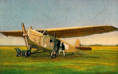 Focke-Wulf A32 Bussard utasszállító, 1932. alkotó: Unbekannt