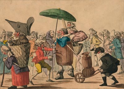 Folies De Carnaval, 18. század vége – 19. század eleje. alkotó: Unbekannt
