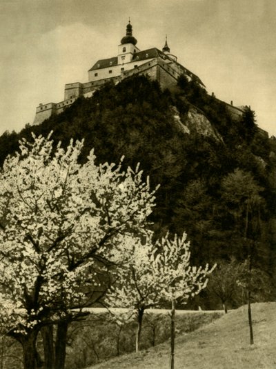 Forchtenstein kastély, Burgenland, Ausztria, 1935. alkotó: Unbekannt