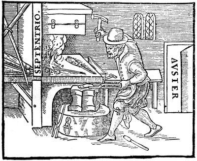 Mágnes kovácsolása, 1600 alkotó: Unbekannt