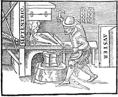 Mágnes kovácsolása, 1600 alkotó: Unbekannt