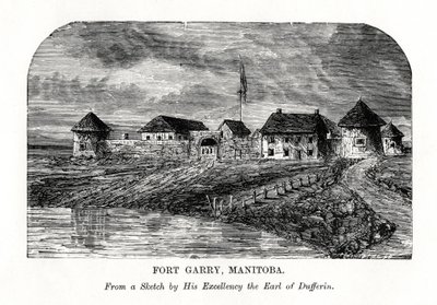 Fort Garry, Manitoba, Kanada, 19. század vége alkotó: Unbekannt