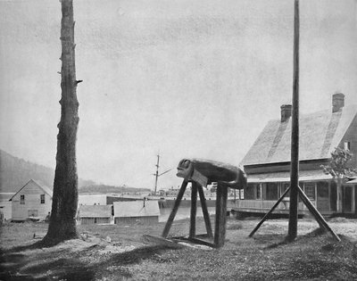 Fort Wrangel, Alaszka, 1897. alkotó: Unbekannt