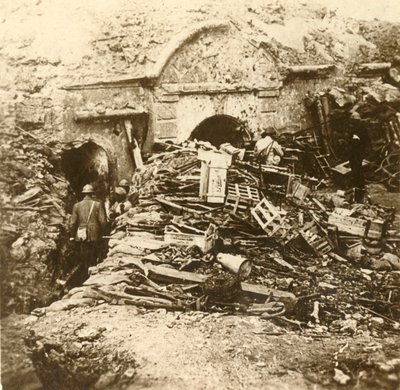 Souville erőd, Verdun, Észak-Franciaország, 1914-c1918 alkotó: Unbekannt