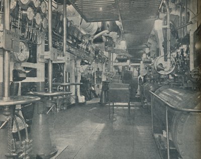 A brit császárnő előretolt motorháza, vezérlőplatformmal, 1936 alkotó: Unbekannt