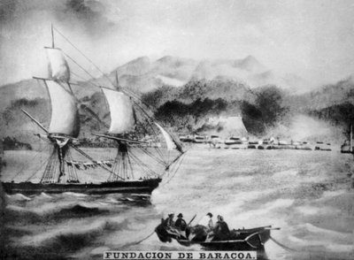 Baracoa alapítása, 16. század, 1920-as évek alkotó: Unbekannt