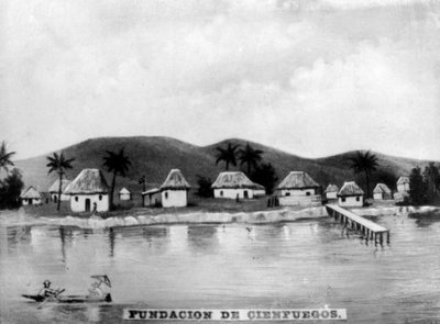Cienfuegos alapítása, 1819, 1920-as évek alkotó: Unbekannt