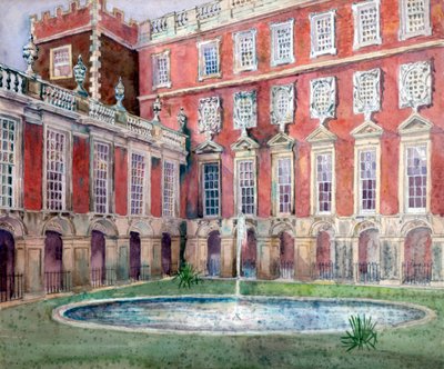 Szökőkút a Hampton Court Palace-ban alkotó: Unbekannt