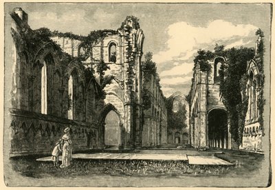 Fountains Abbey, 1898. alkotó: Unbekannt