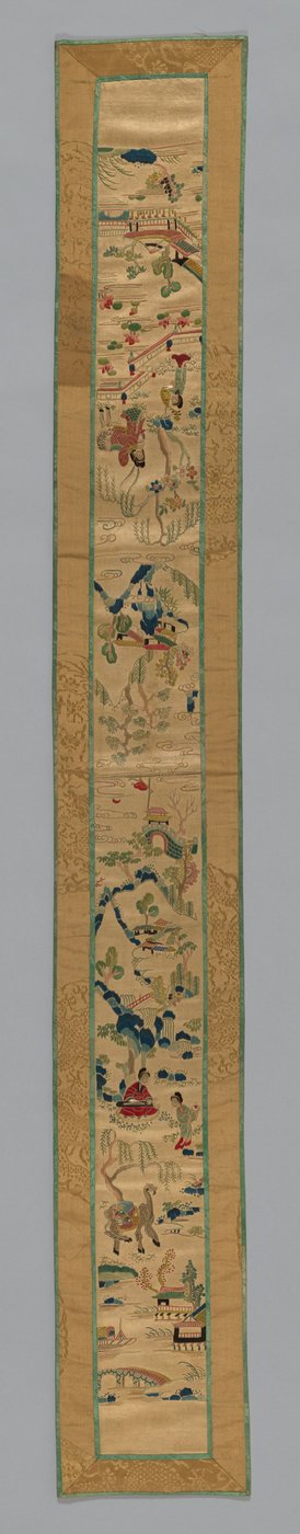 Fragment Sleeve Band, Kína, Qing-dinasztia 1644-1911, 185075. alkotó: Unbekannt