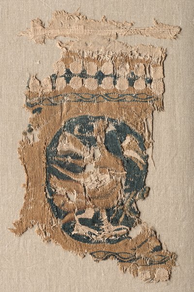 Részlet egy akasztóról, kerek és szegéllyel, 800-900-as évek. alkotó: Unbekannt
