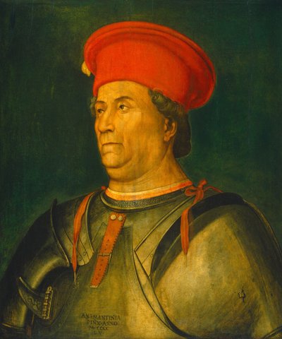 Francesco Sforza, valószínűleg c. 14801500. alkotó: Unbekannt