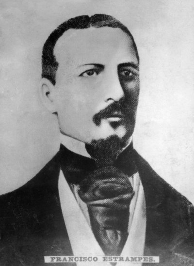 Francisco Estrampes 1827-1855, kubai tanár és újságíró, 1910 alkotó: Unbekannt