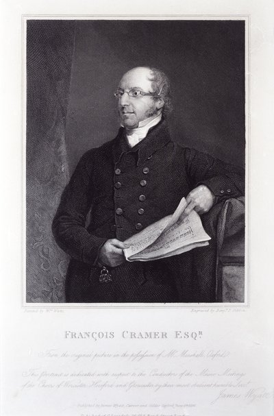 Francois Cramer Esq. alkotó: Unbekannt