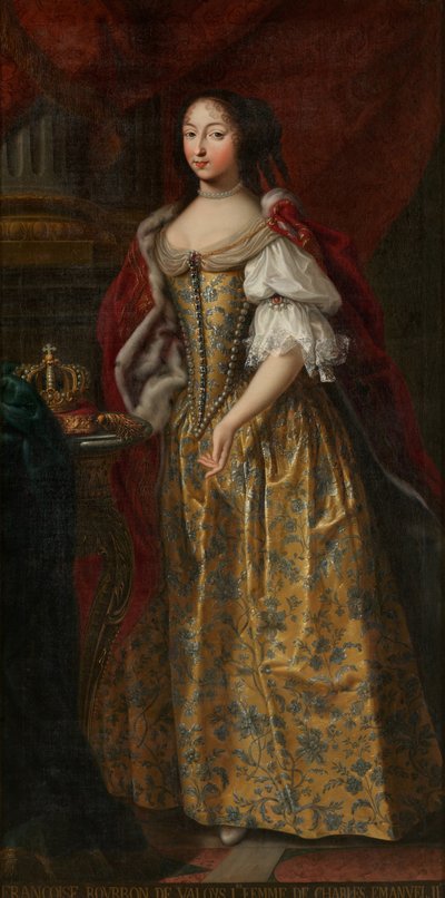 Françoise Madeleine dOrléans 1648-1664, Savoyai hercegnő alkotó: Unbekannt