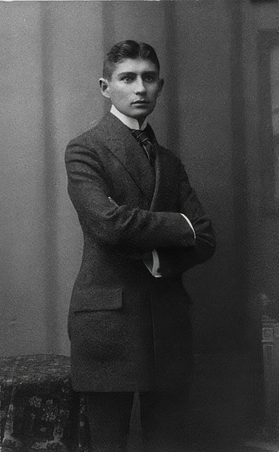 Franz Kafka. 1906 körül alkotó: Unbekannt