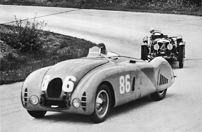 Francia Nagydíj, 1936: Új, áramvonalas Bugatti, majd egy Riley, 1936, 1937 alkotó: Unbekannt